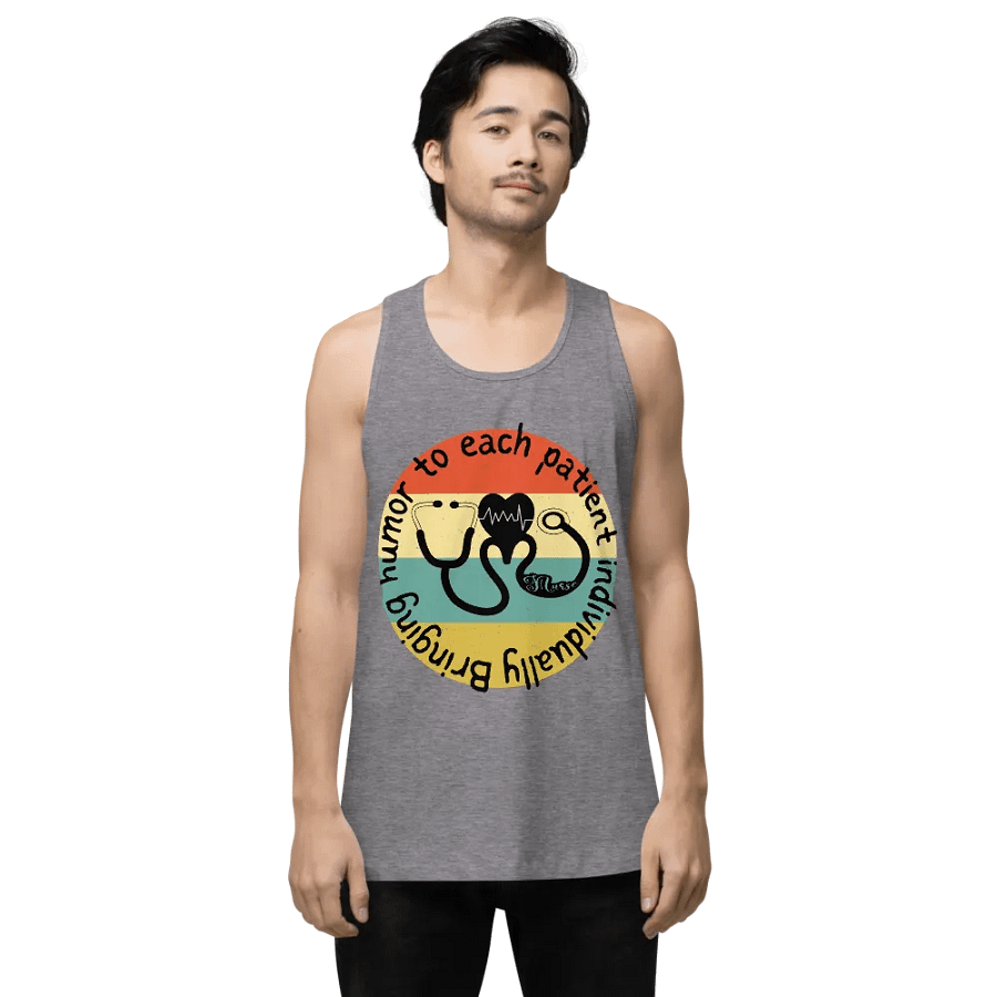 Bringing humor to each patient individually Men's Tank Top product image (9)