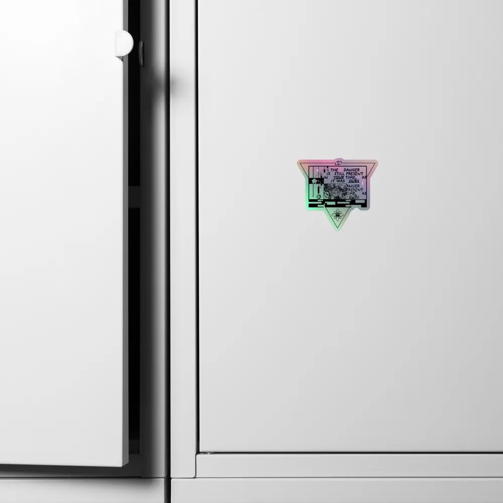 THE DANGER IS PRESENT (sticker) product image (6)