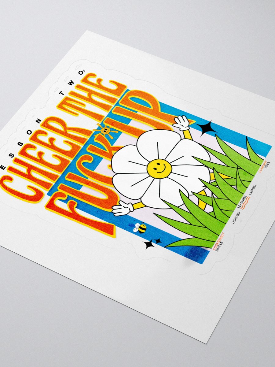 CHEER THE F*CK UP Stickers product image (9)
