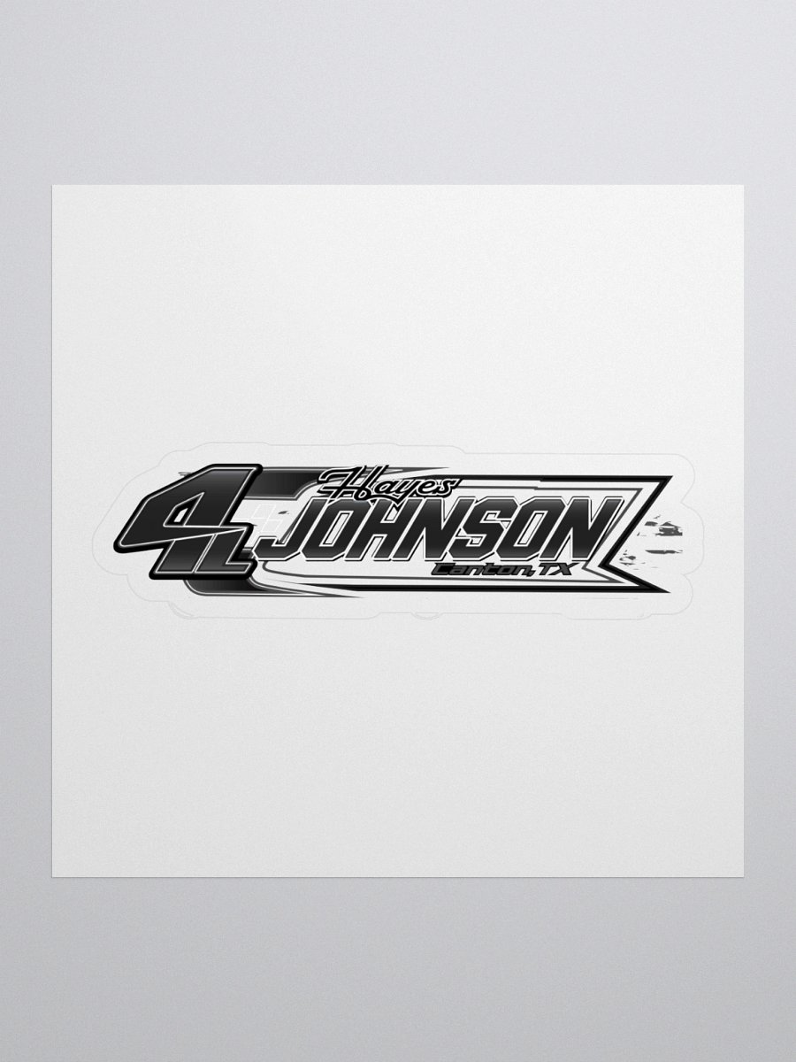 Hayes Johnson 4L Racing Sticker product image (1)
