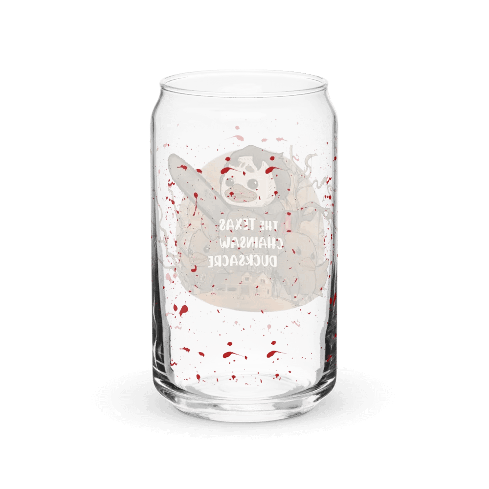 The Texas Chainsaw Ducksacre Can-Shaped Glass product image (38)