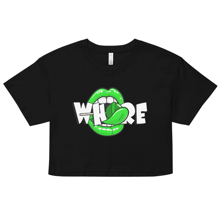 WHxRE GREEN LIPS CROPTOP product image (1)