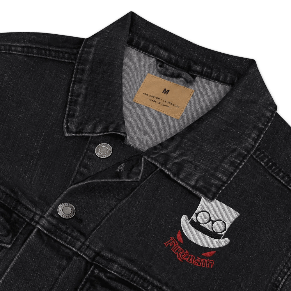 Whimsical Firebain Denim Jacket product image (10)