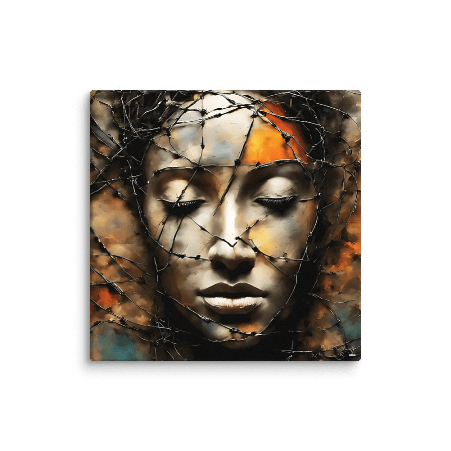 Be Free to Yourself | The Last Sleep | Canvas Painting product image (9)