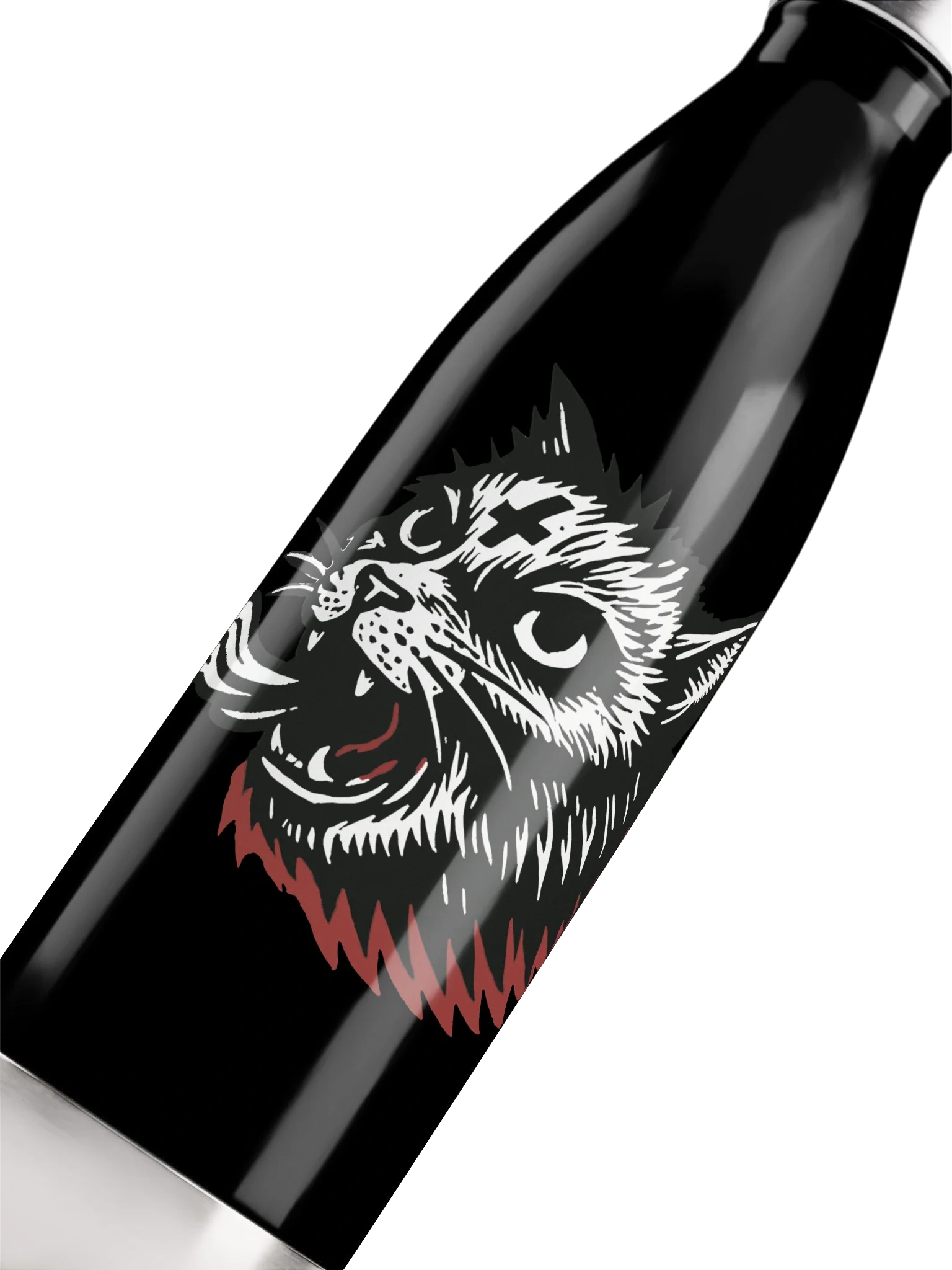 FLAME CAT STAINLESS STEEL WATER BOTTLE product image (10)