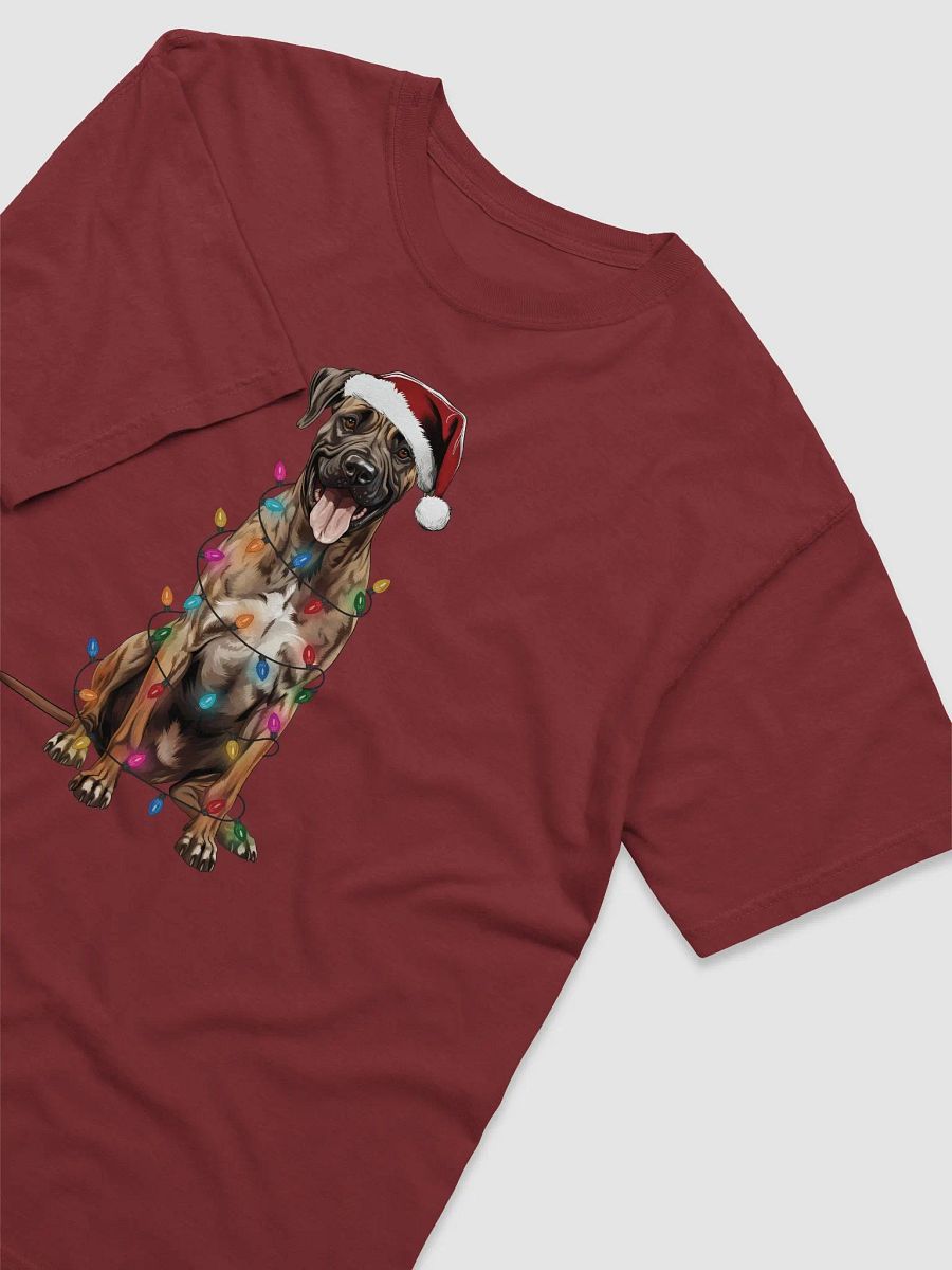 Funny Great Dane(Brindle) Christmas T-Shirt for Great Dane Paw-rents product image (11)