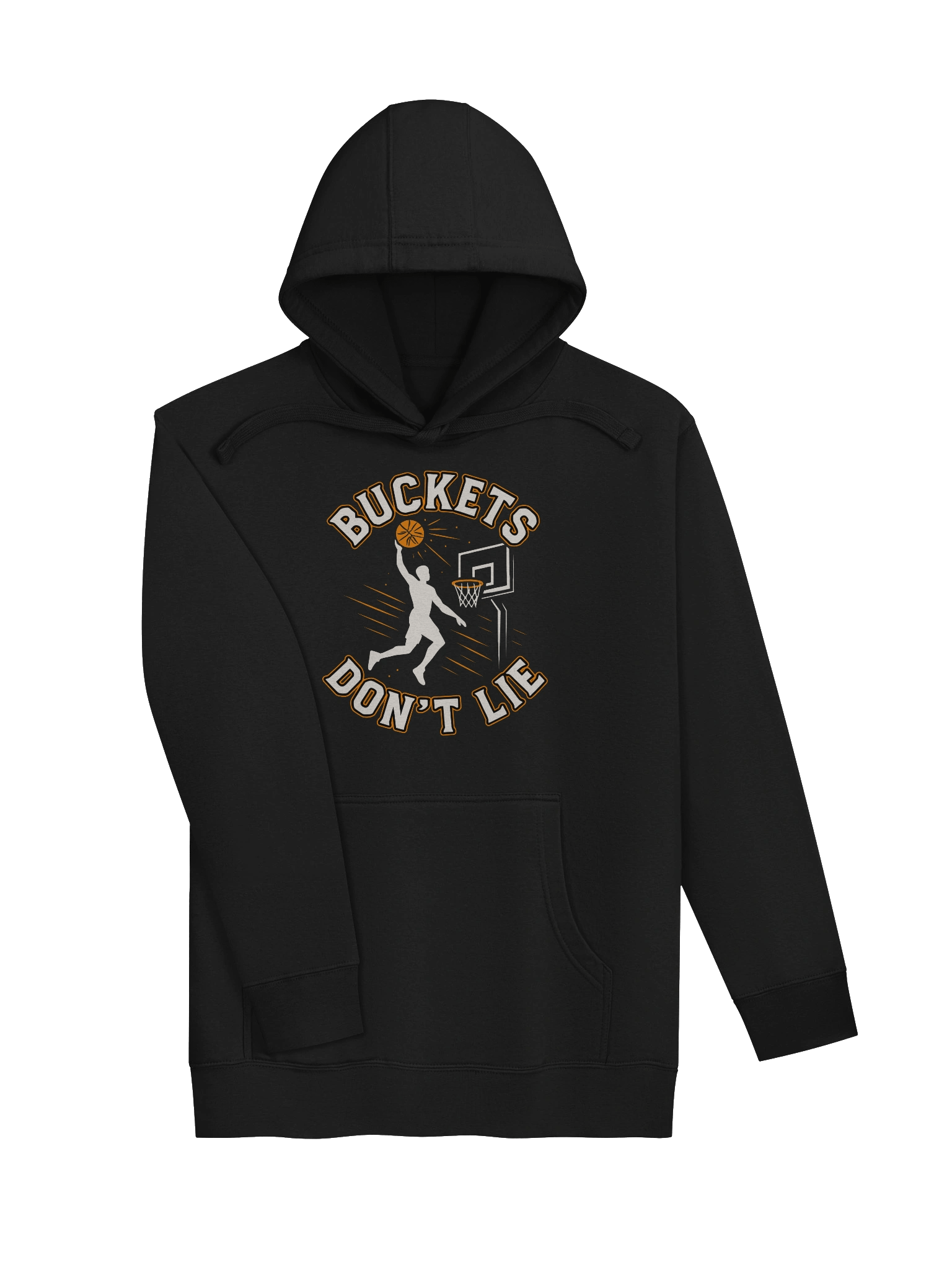 BUCKETS DON'T LIE X BASKETBALL UNISEX HOODIE product image (3)