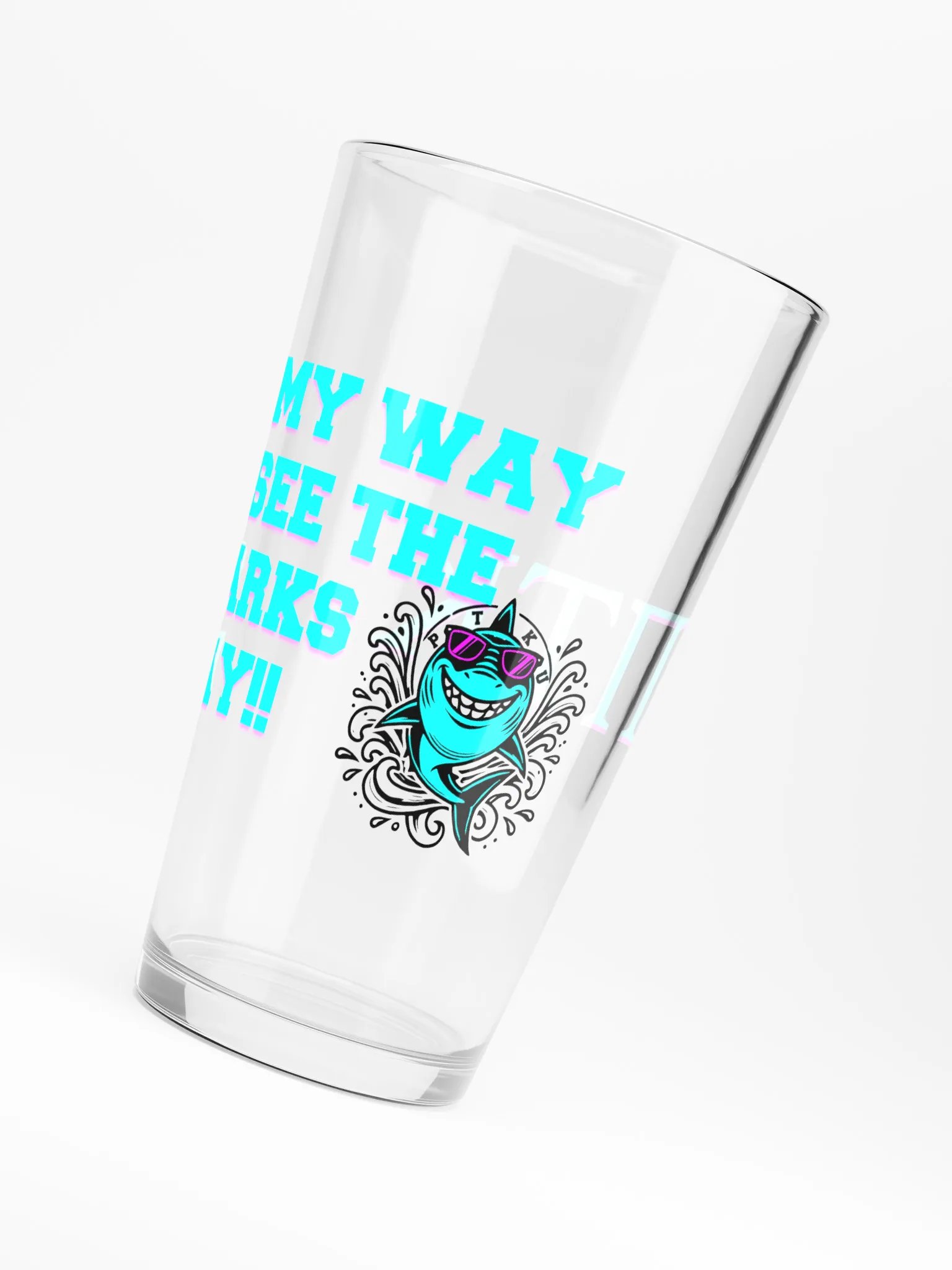 PTKU Sharks Pint Glass product image (6)