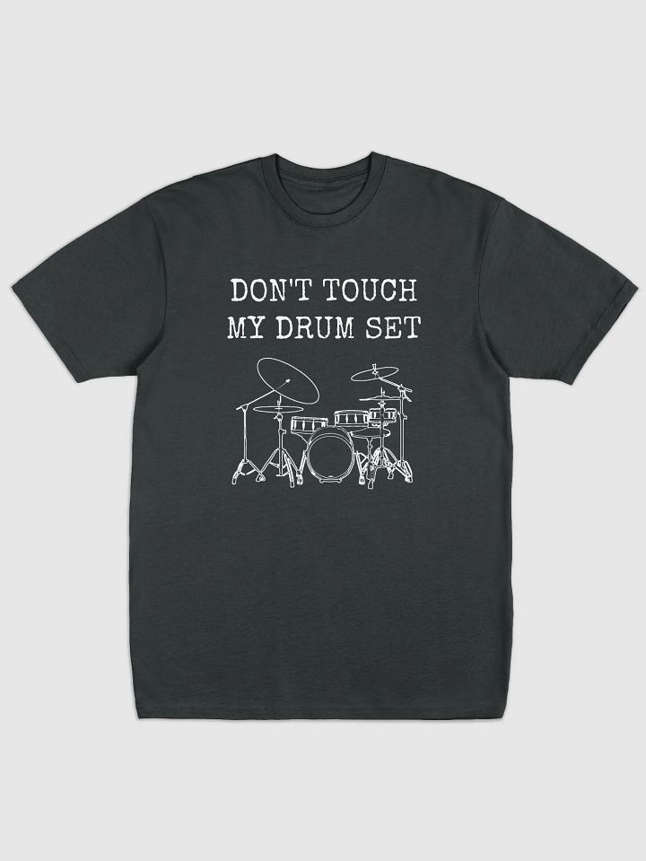 Don't Touch My Drum Set premium shirt product image (3)
