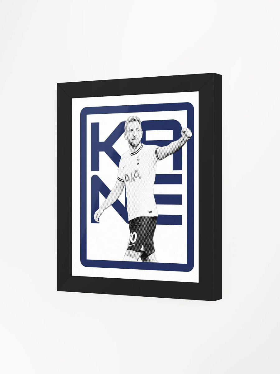 Harry Kane BW Tottenham Hotspur Name Art Framed Print product image (4)