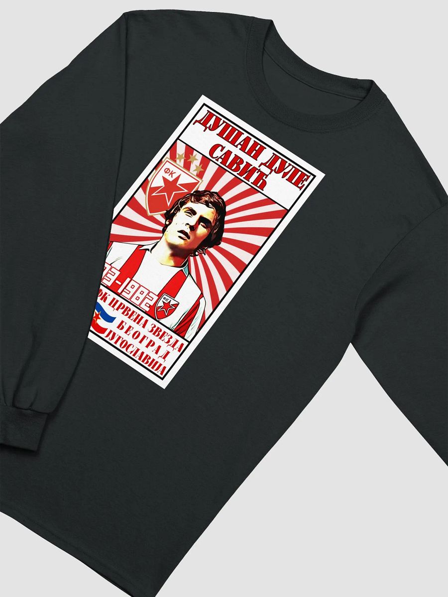 Dušan Dule Savić (FK Crvena Zvezda) Gildan Ultra Cotton Long Sleeve T-Shirt product image (3)