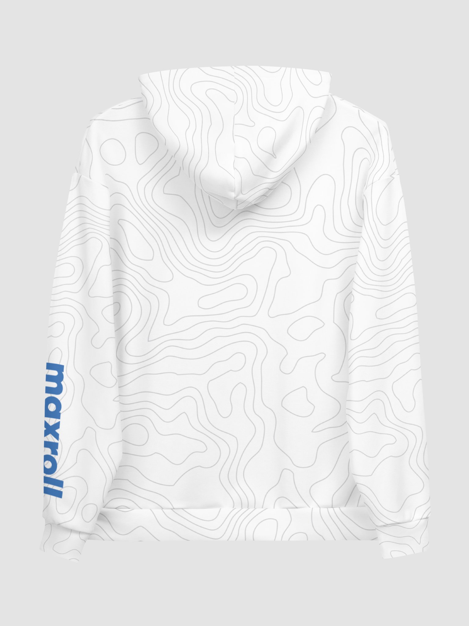 Maxroll Abstract White Hoodie product image (4)