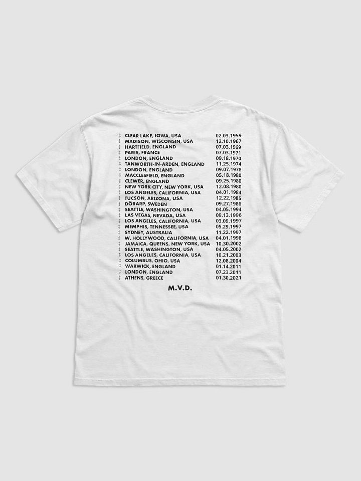 SUPPORT LIVING ARTISTS CREW SHIRT product image (2)