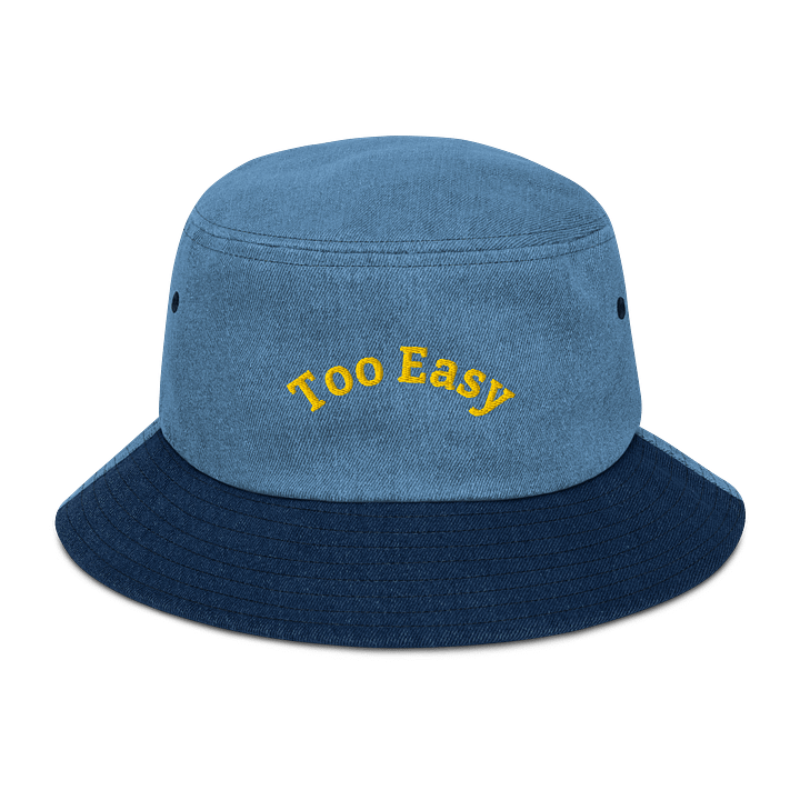 Too Easy Denim Bucket Hat product image (2)