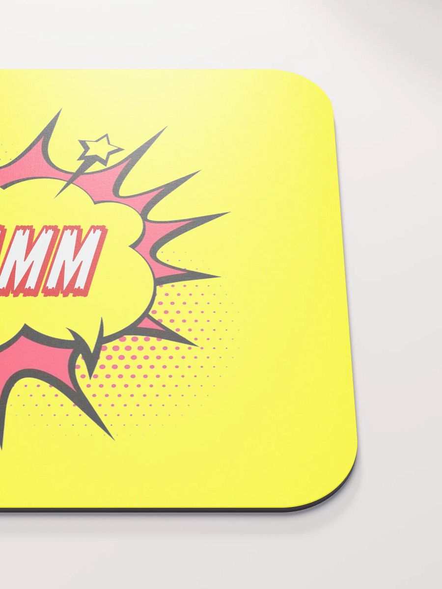 BLAMM! Yellow Gaming Mouse Pad – Smooth & Precise for Gamers, Home Office & Creators product image (5)