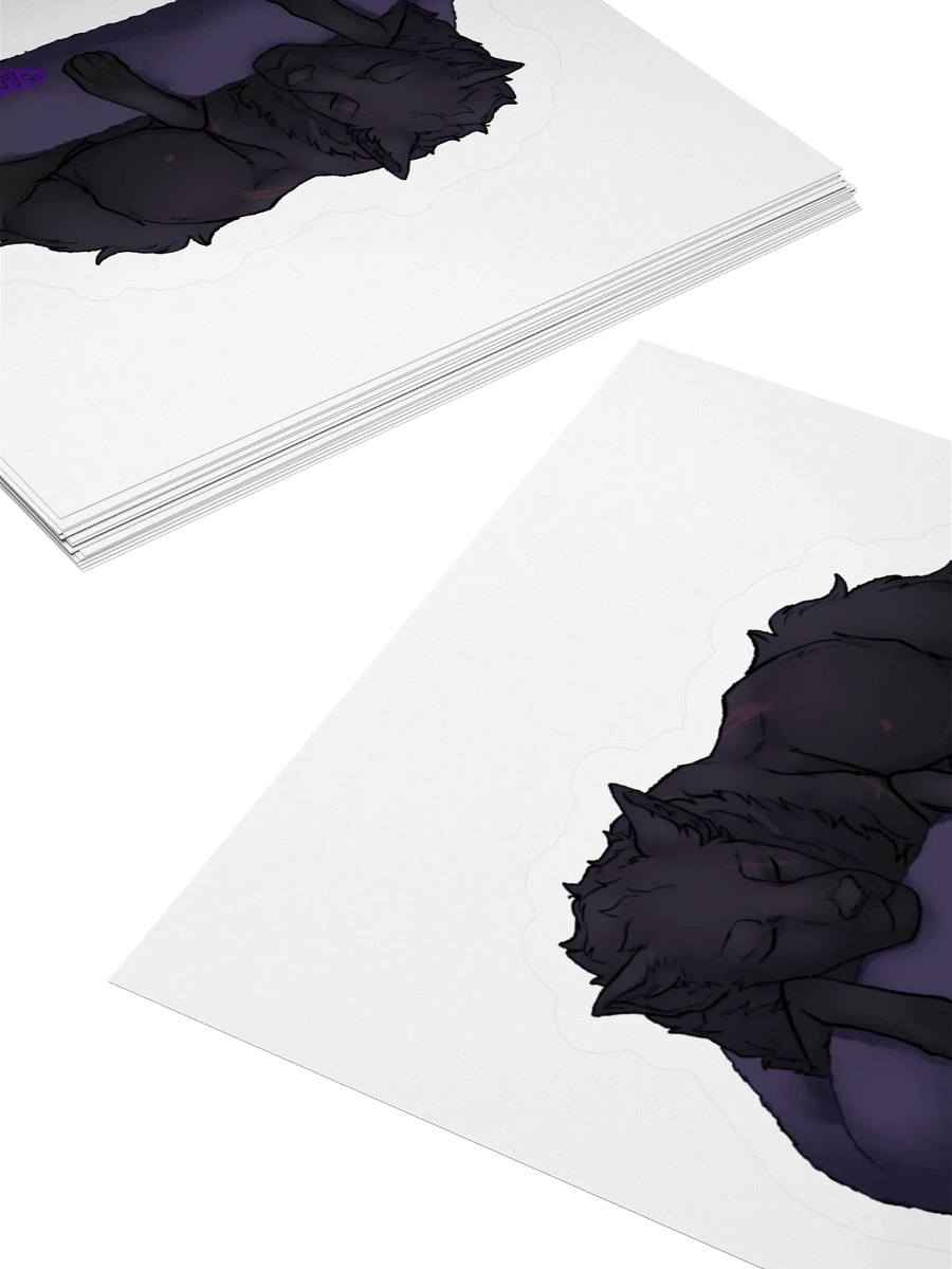 "The Slumbering Wolf" Collective Sticker product image (10)