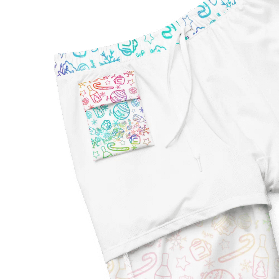 Limited Edition Christmas Rainbow Swim Shorts product image (4)