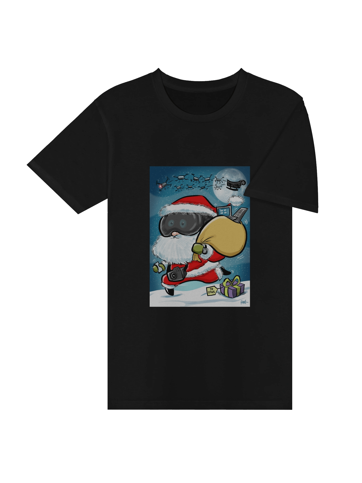 Techy Santa Premium T-Shirt product image (4)