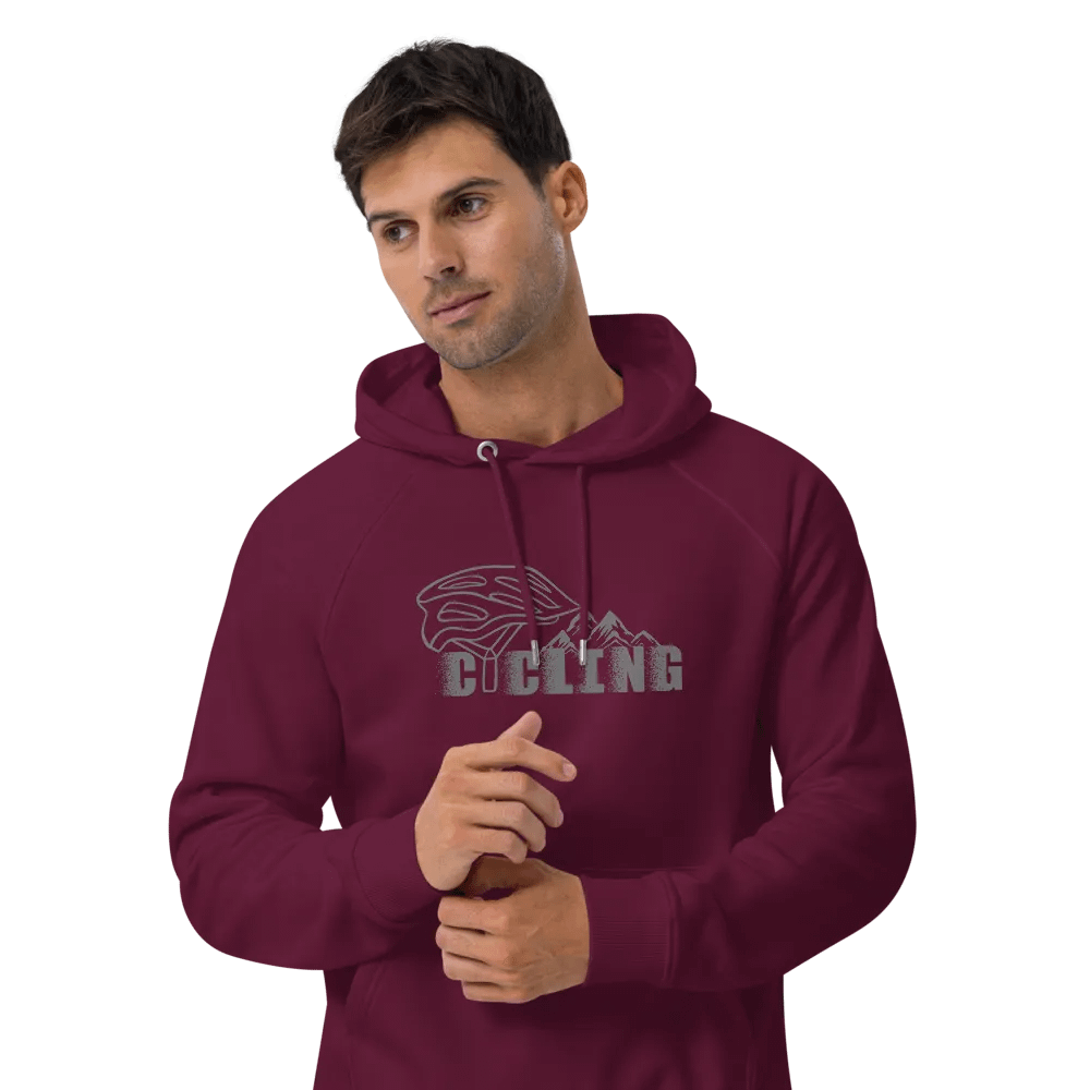 GUILLOVELO ECO BURGUNDY HOODIE product image (3)