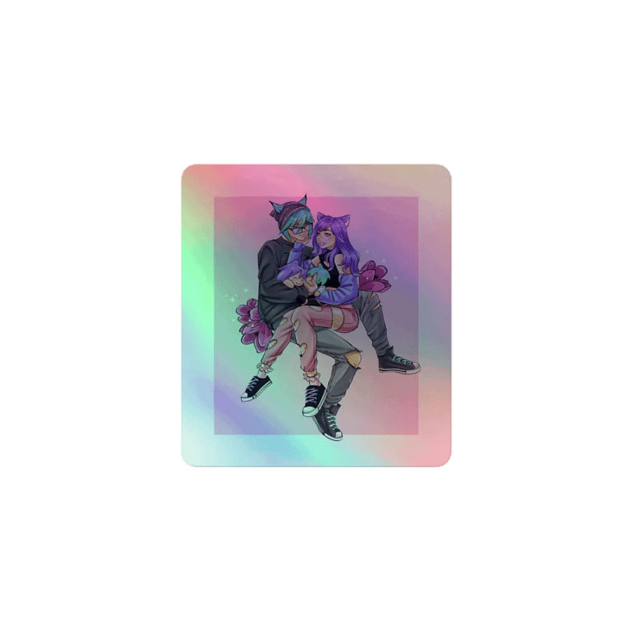 Emmy & Rogue Holo Sticker product image (1)