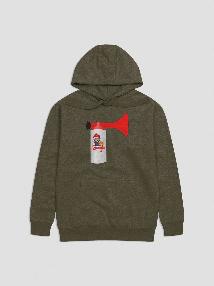 Questje Premium Hoodie airhorn big logo product image (3)