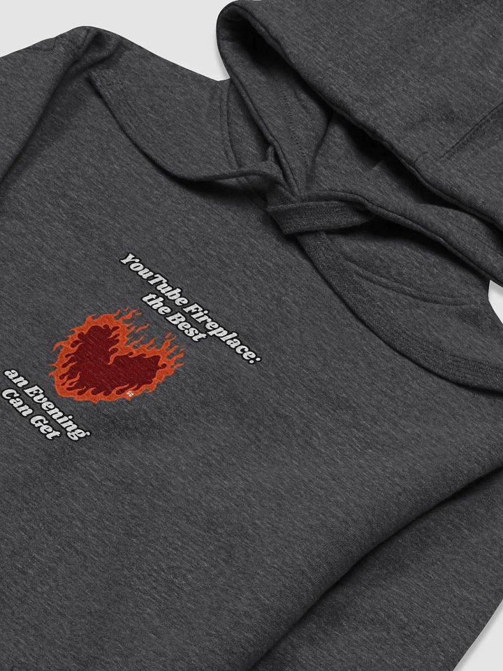 Flaming Heart - YouTube Fireplace: The Best an Evening Can Get | Hoodie product image (2)