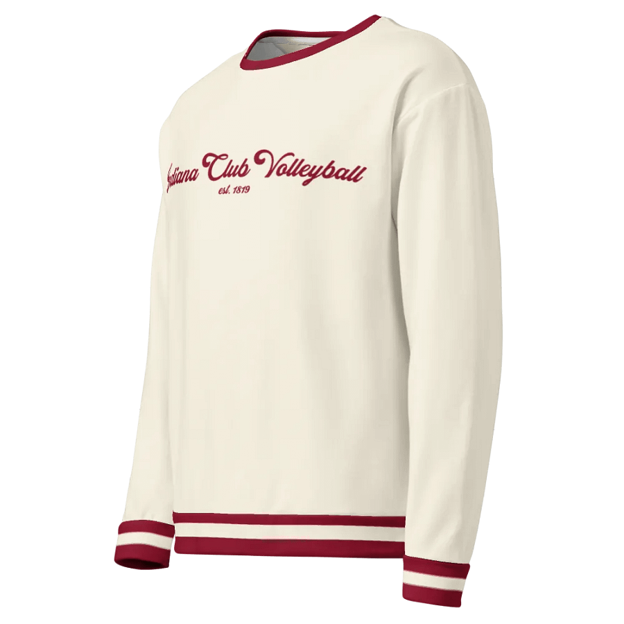 Indiana Club Volleyball Sublimated Throwback Crewneck product image (4)