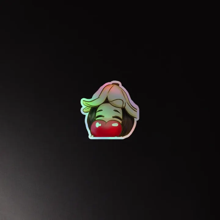 Heart Holographic Sticker product image (2)