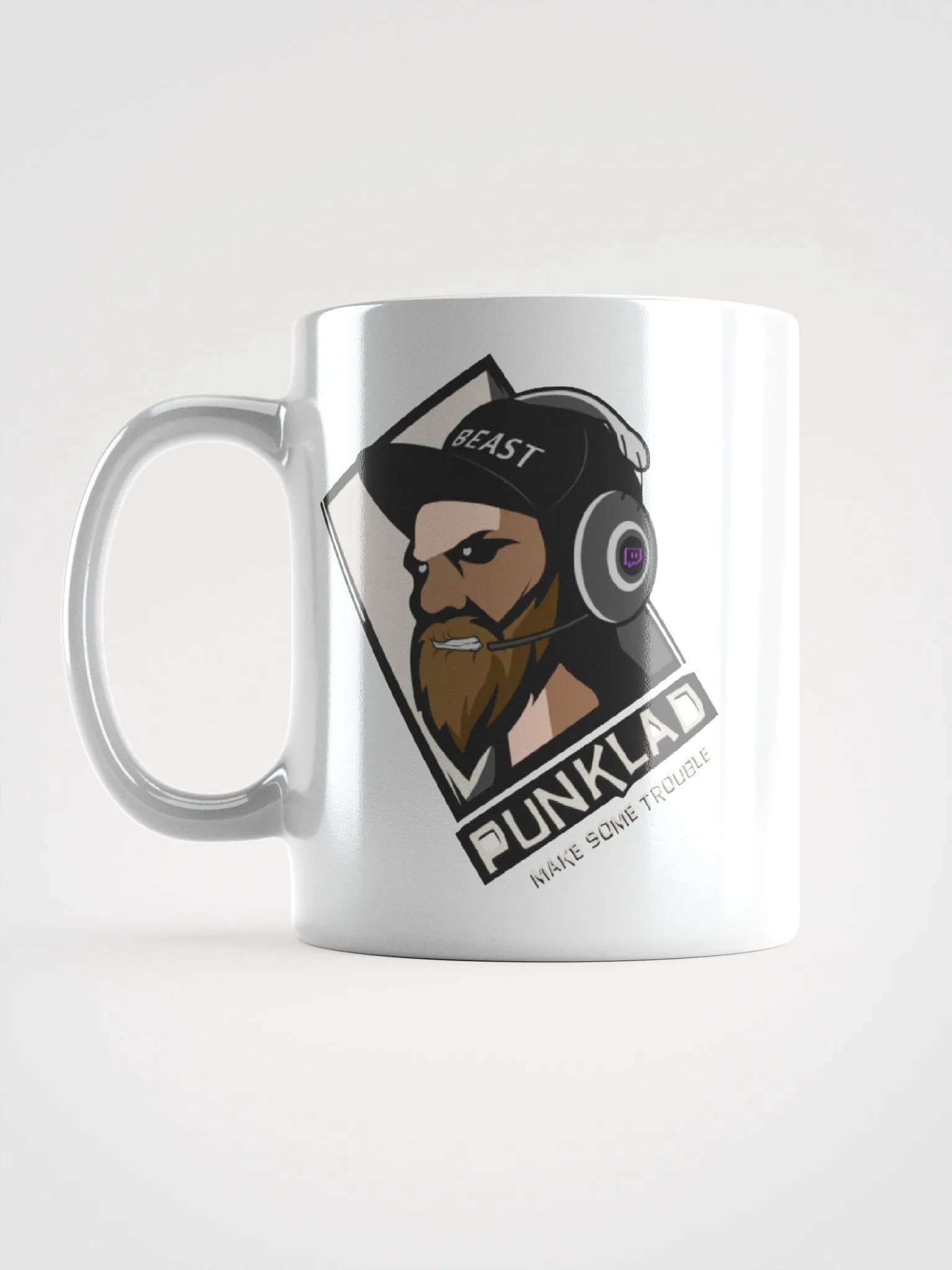White Glossy mug: YEET product image (6)