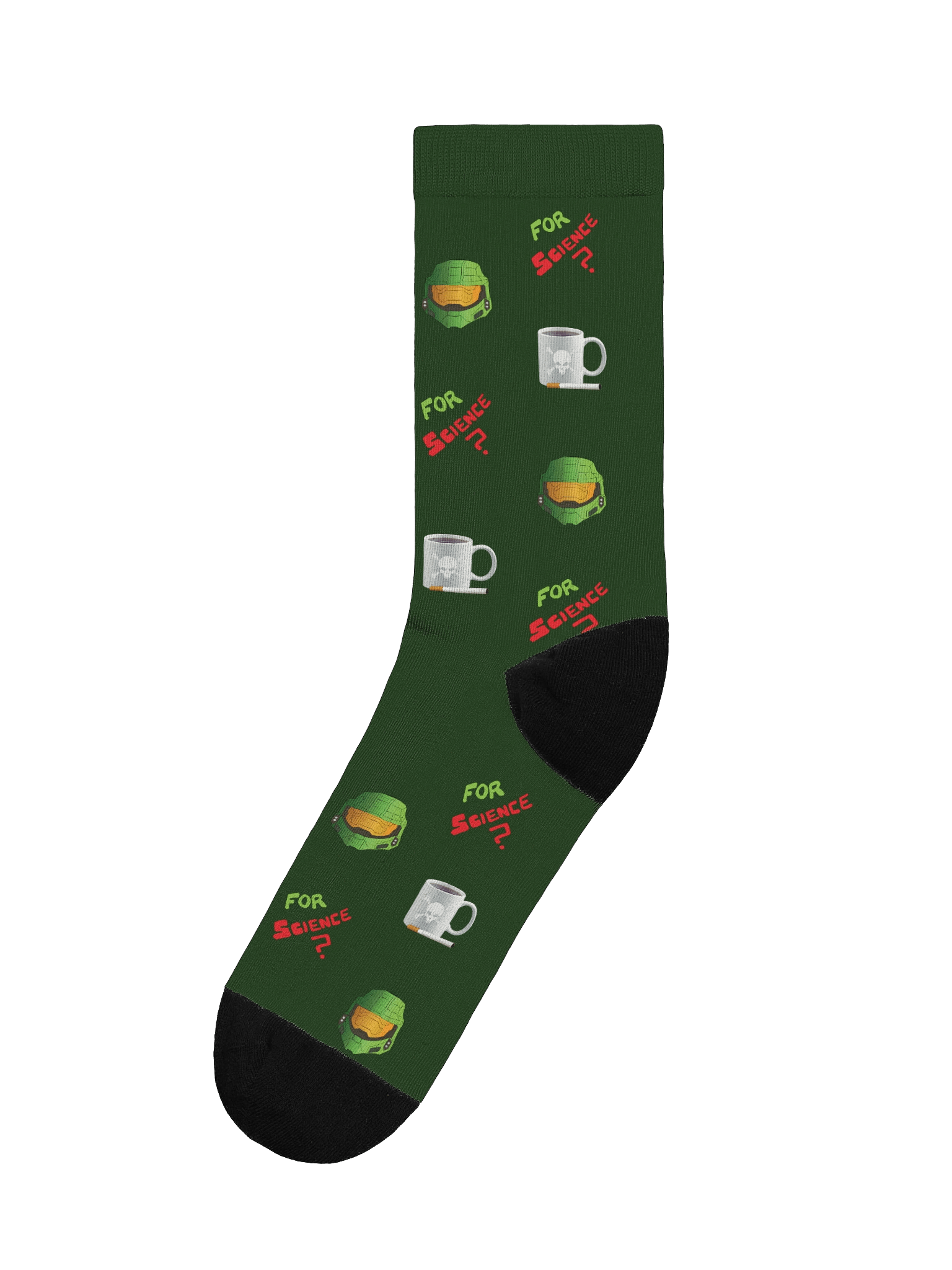 Cigarettes, Coffee, & Halo Premium Socks product image (1)