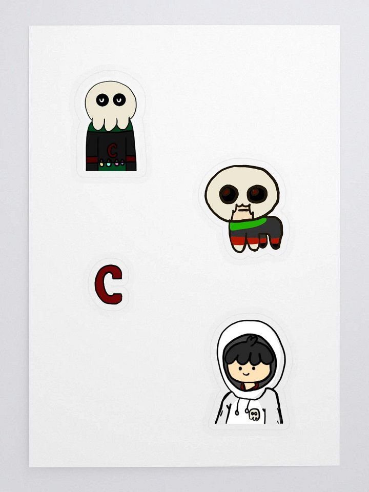 Captain Skull Sticker 3 product image (1)