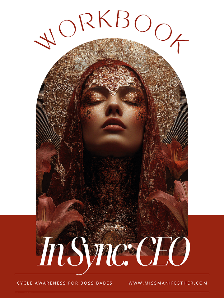 In Sync CEO: Period Tracker & Cycle Awareness Prompts for Boss Babes product image (1)