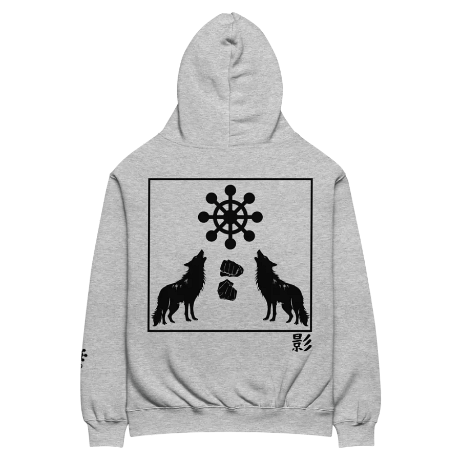 Shadow Ritual Hoodie Gray product image (12)