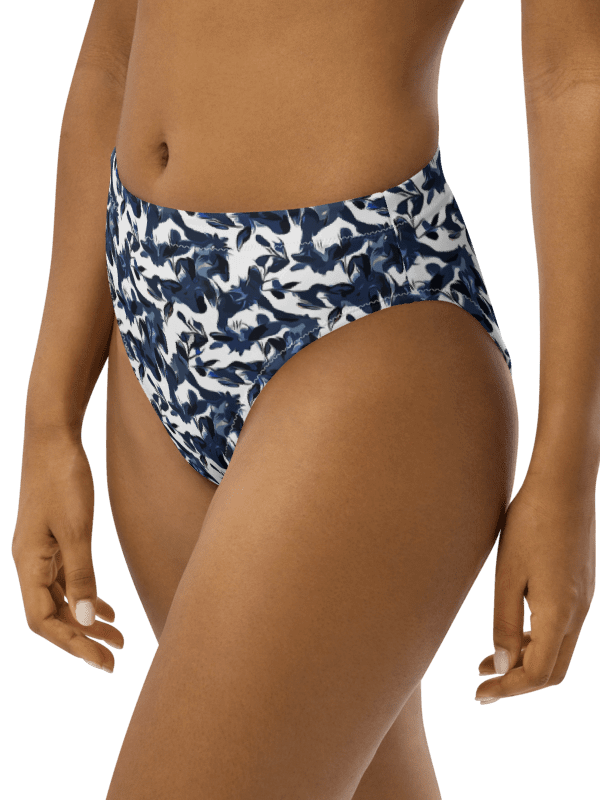 Wild Waves | Recycled High Waisted Bikini Bottom product image (3)