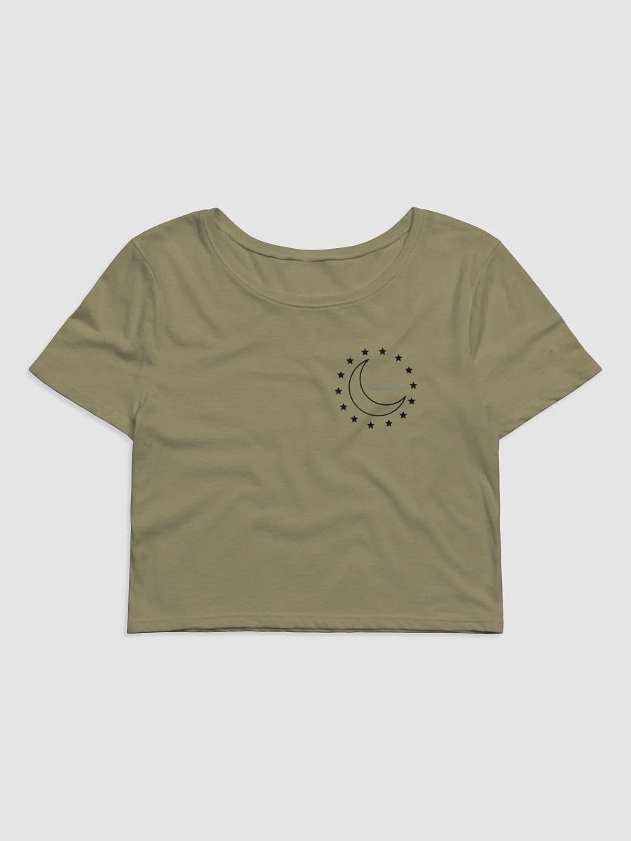 Moon & Stars Cropped Tee - Blue product image (1)
