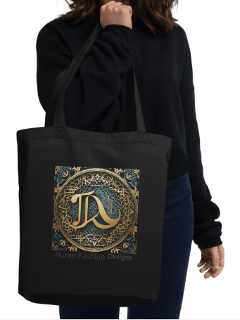 Golden Arabic Calligraphy Eco Tote product image (1)
