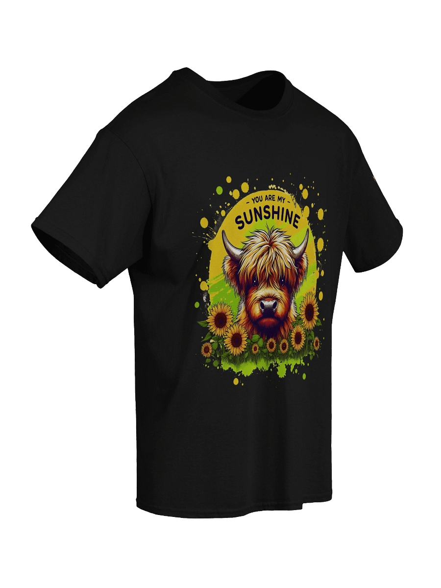 My Sunshine Highland Cow Tee product image (22)