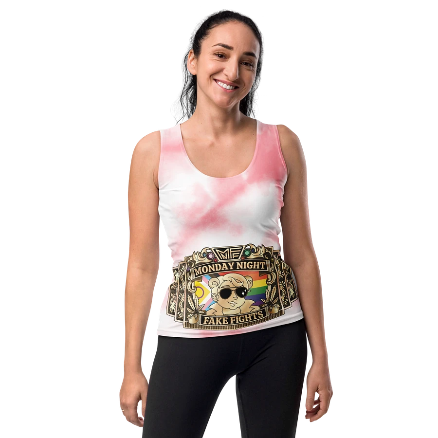 MNFF Title Belt Pink Tie Dye 