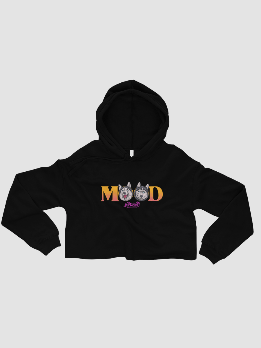 Crop Hoodie MOOD product image (1)
