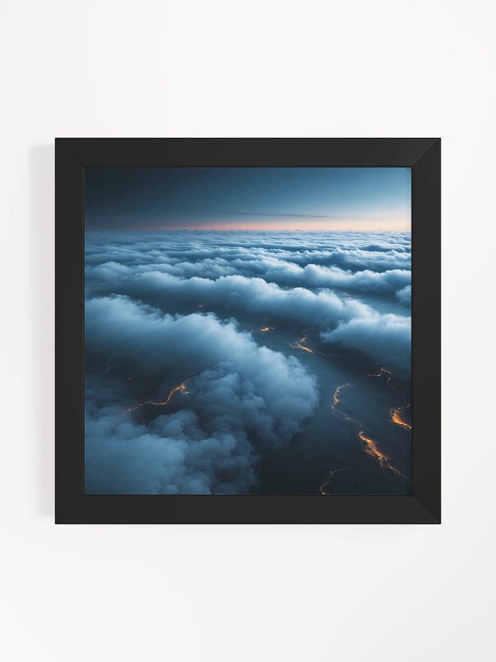 Veins of Fire Beneath the Sky Framed Print product image (6)