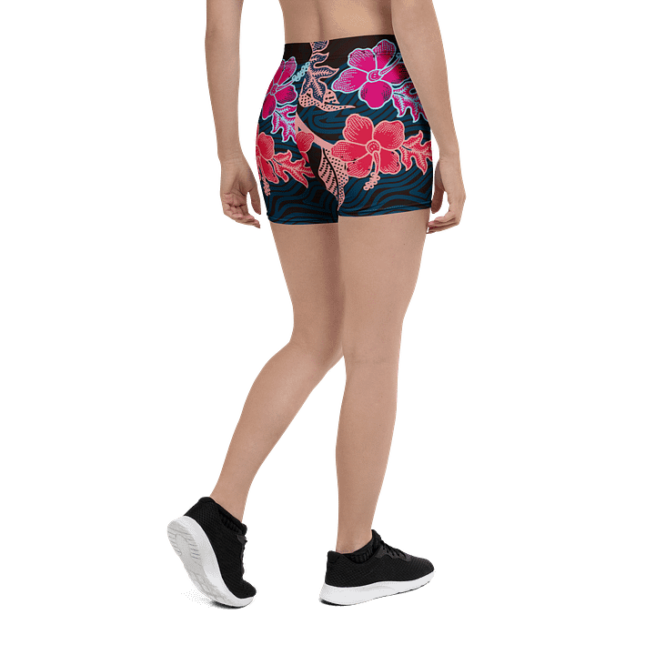 Tropical Orchid All-Over Print Shorts product image (2)