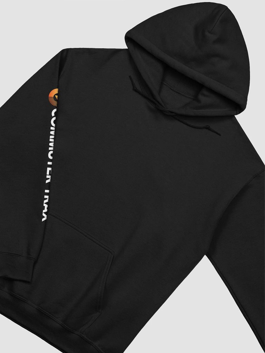 Abstract Square Hoodie with Commuter Trax Logo Sleeves product image (3)
