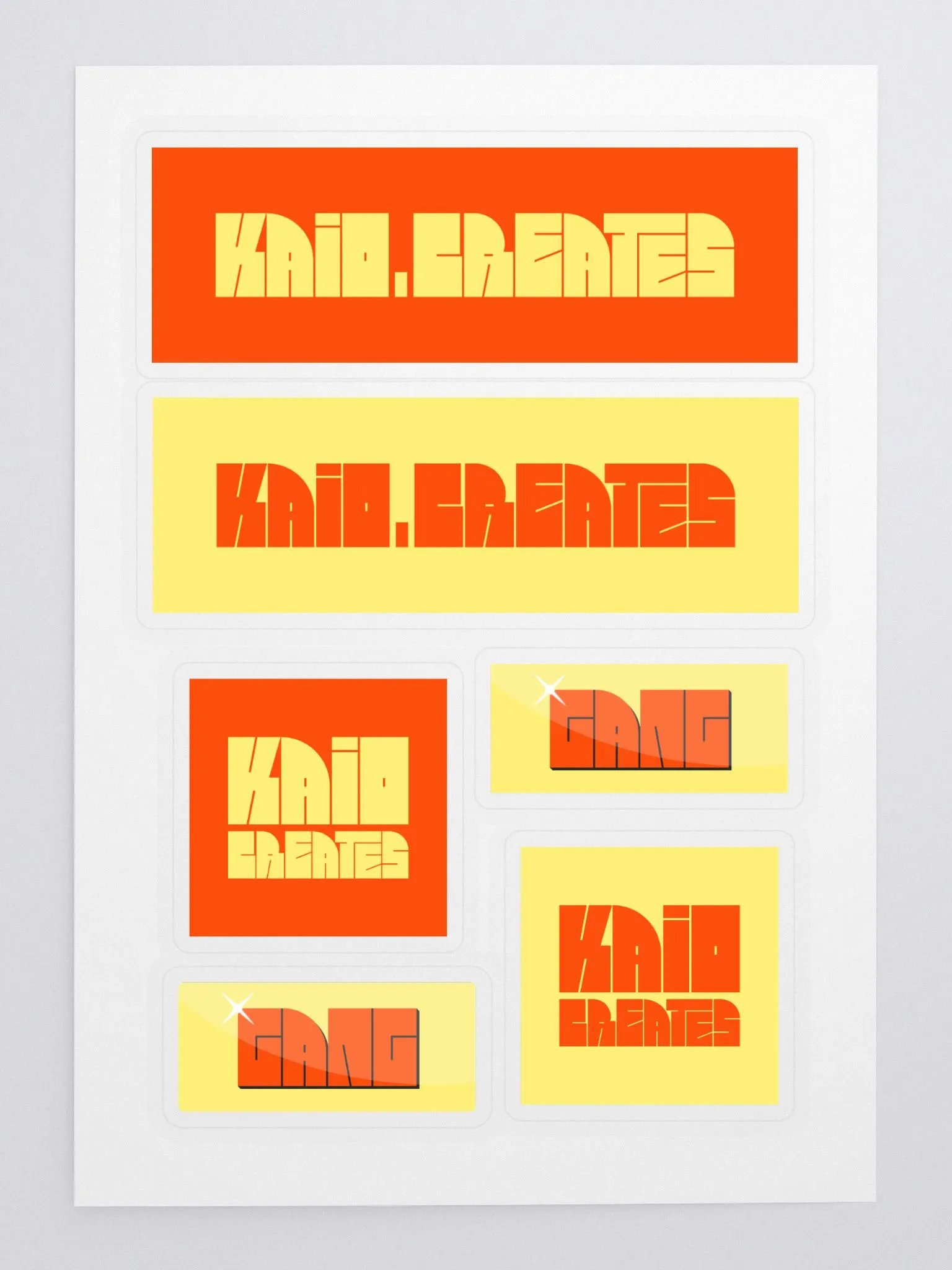kaio.creates Sticker Sheet #1 product image (3)