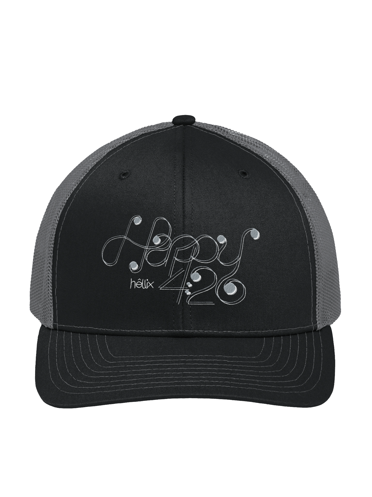 Happy 420 - Grey Trucker product image (5)