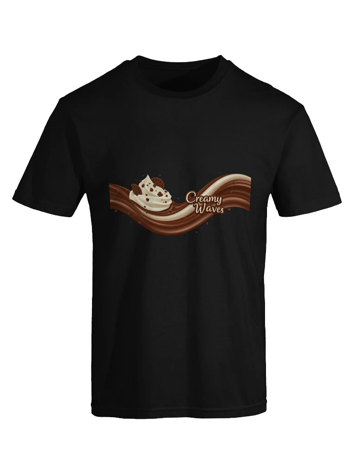 Creamy Waves Cotton T-Shirt product image (10)