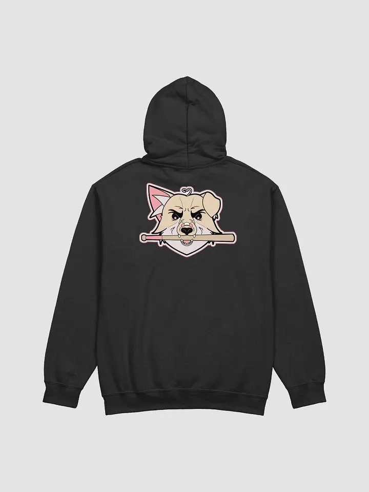 Angy Corgi Hoodie (solid, back only) product image (2)
