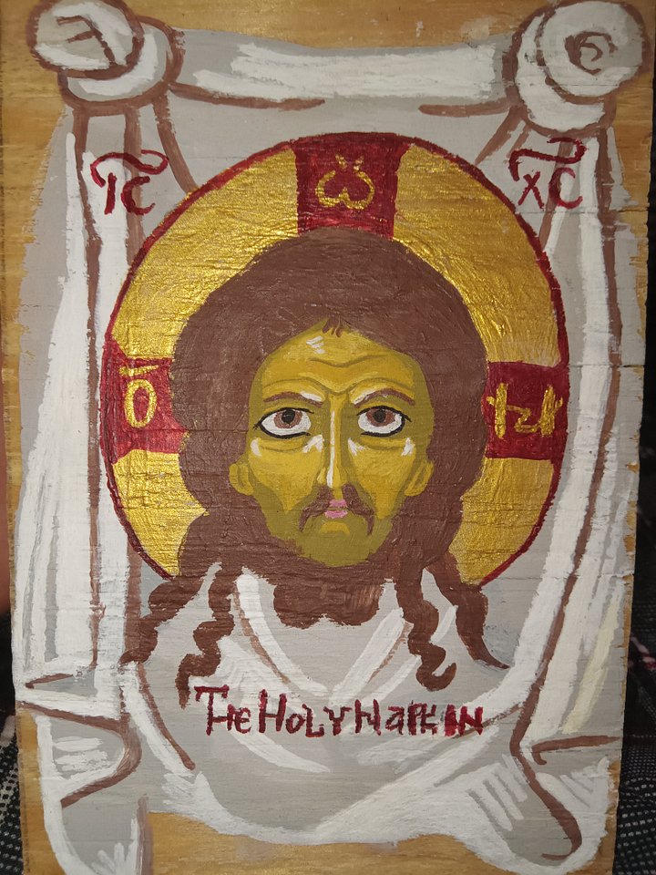 The Holy Napkin Hand - Painted Icon product image (1)