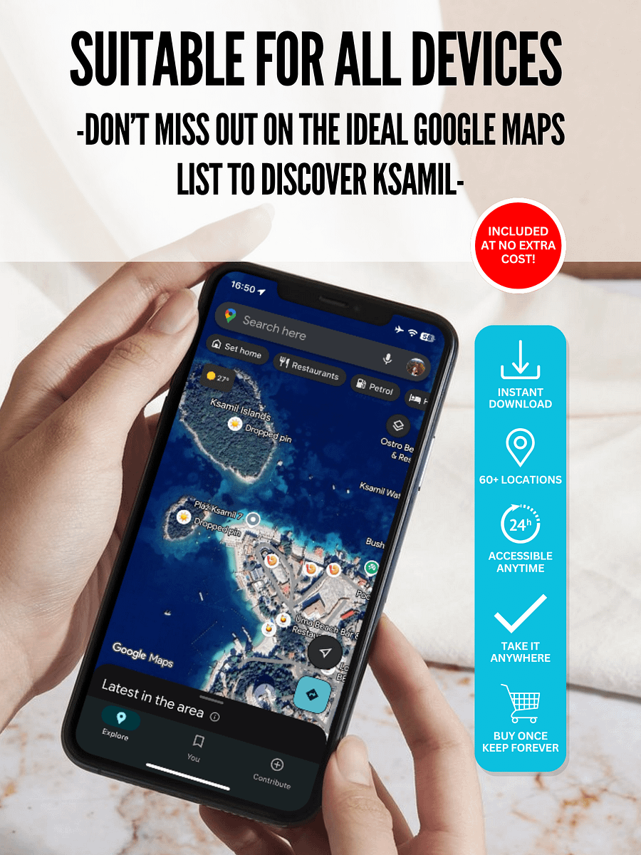 Ksamil Travel Guide + Google Maps List (60+ Locations & Expert Tips) product image (5)