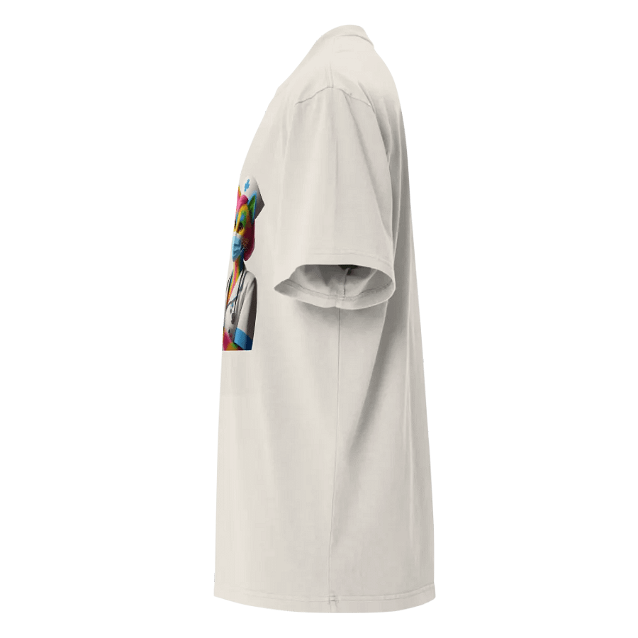Rainbow Nurse Artist Faded T-Shirt product image (25)