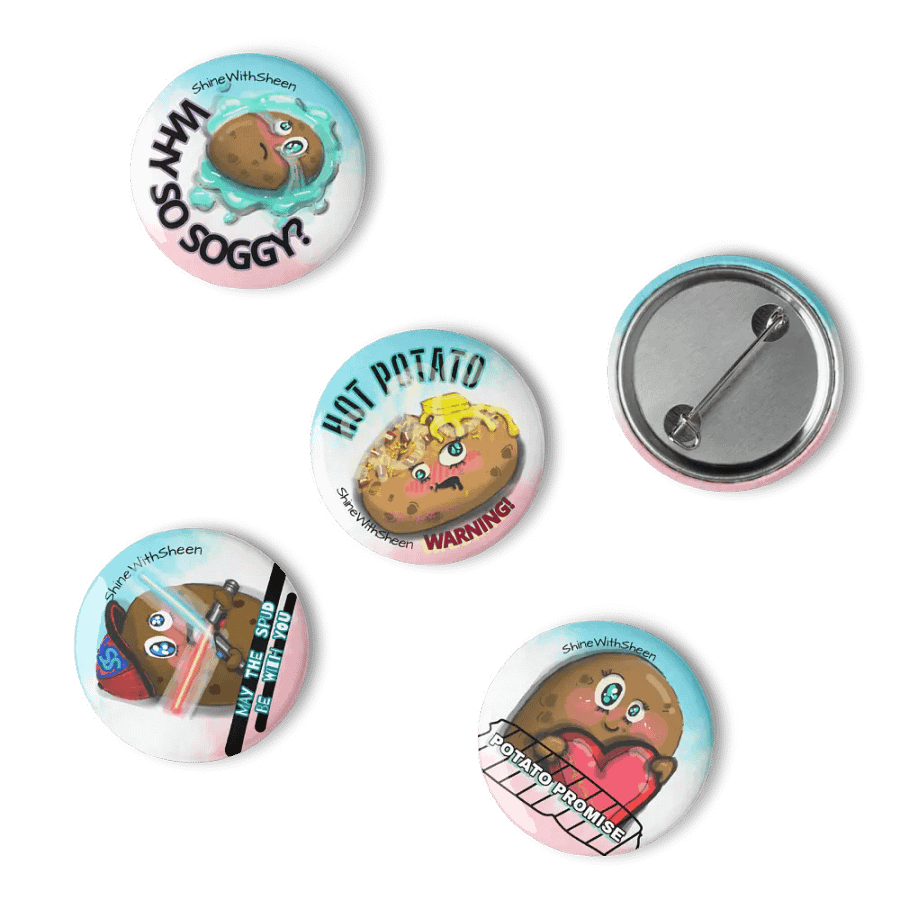 Chonky ShineWithSheen Spuddy Pins product image (8)